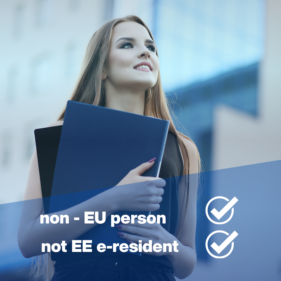 Processing fee for docs. submitted to est. a business relation (non-EU person, not EE e-resident)