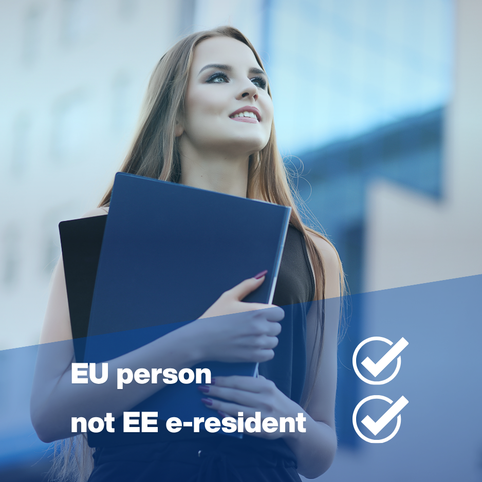 Processing fee for docs. submitted to est. a business relation (EU person, not EE e-resident)